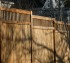 AFC Grand Island - Wood Fencing, 1054 Custom Solid with Accent Top