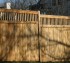 AFC Grand Island - Wood Fencing, 1058 Custom Solid with Accent Top