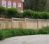 AFC Grand Island - Wood Fencing, 1063 Custom Solid with Accent Top