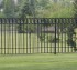 AFC Grand Island - Custom Iron Gate Fencing, 1216 Alternating Picket with Ovals