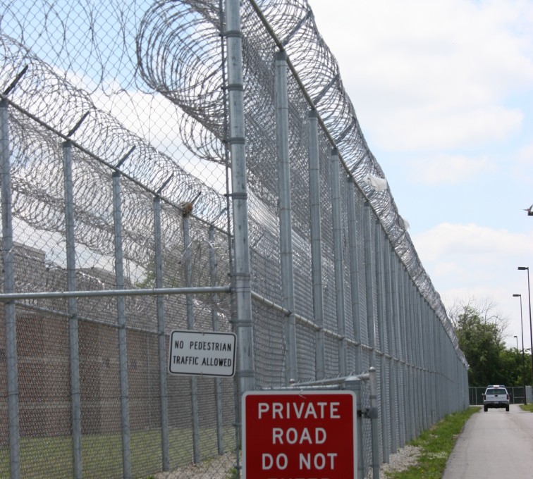AFC Grand Island - High Security Fencing, 2103 Correctional fence with Concertina wire