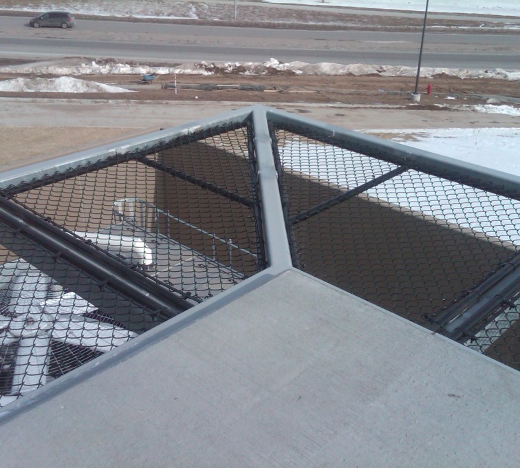 AFC Grand Island - Chain Link Fencing, Bellevue Hospital 25th and Cornhusker(10)