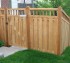 AFC Grand Island - Wood Fencing, Custom with wood picket accent