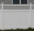 AFC Grand Island - Vinyl Fencing,Vinyl 6' private with picket accent 707